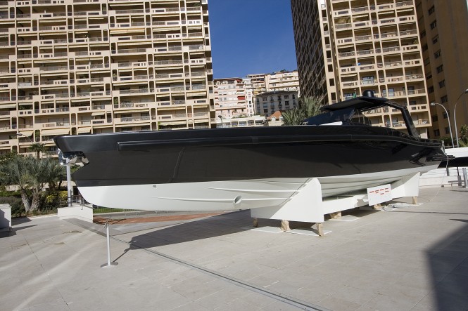 Maori Nasty yacht - side view