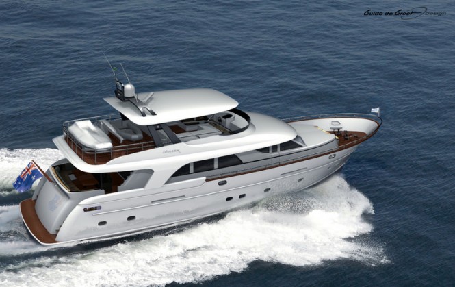 Mulder 73 Flybridge yacht
