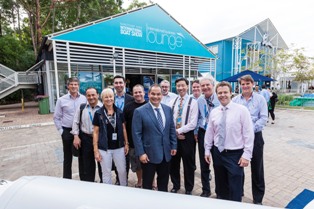 SCIBS 2012 - Mayor Tate with International Delegates