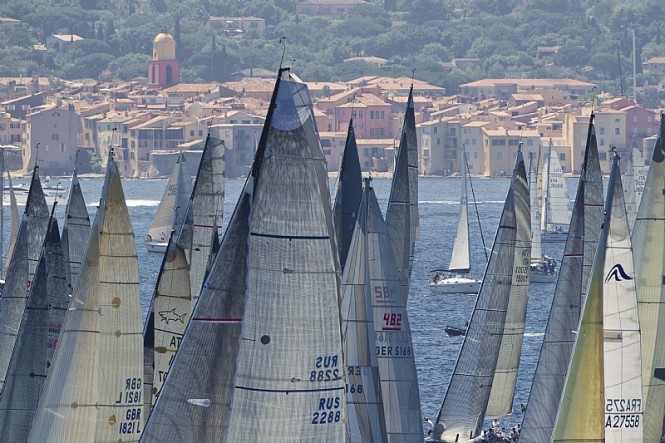 Start of the inshore race - Photo by Rolex/Carlo Borlenghi