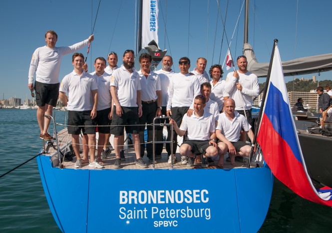 The Gazprom sponsored team made up of Russian and Italian sailors will be racing the Swan 60 in Saint-Tropez with the momentum of two events already beh