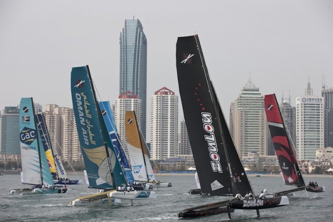 The fleet last met in Qingdao in China for Act 2 Credit: Lloyd Images