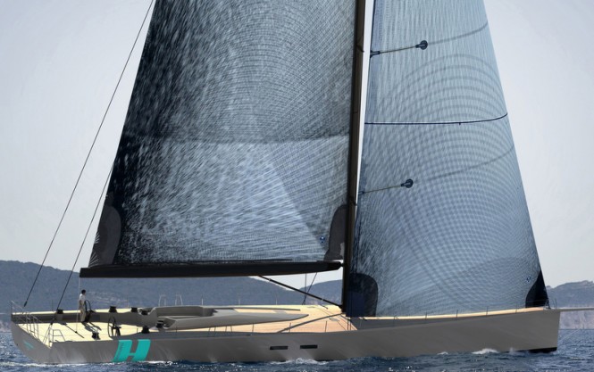 WallyCento sailing yacht Hamilton