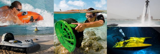 Water Toys by Superyacht Tenders and Toys