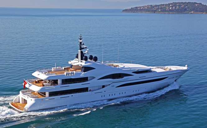 motor yacht Vicky (hull NB54) by Proteksan Turquoise