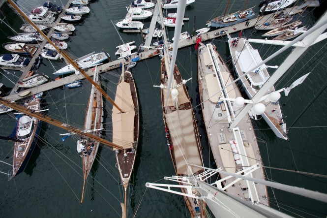 2012 Pendennis Cup Day 3 The marina