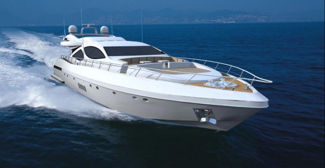 33.8m superyacht Mangusta 110 by Overmarine Group