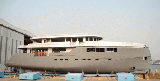 44m Kingship explorer yacht Green Voyager engineered by Axis Group Yacht Design