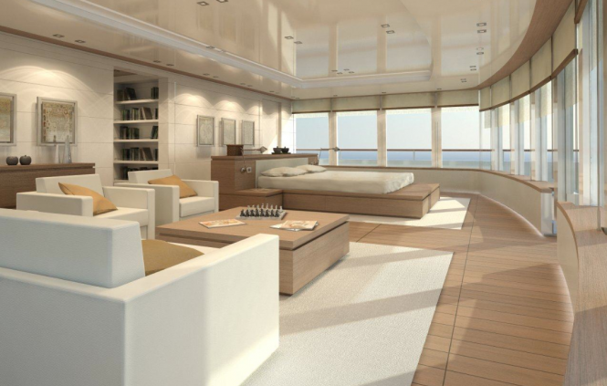 55m Bilgin Light 180 Superyacht designed by Nauta Design