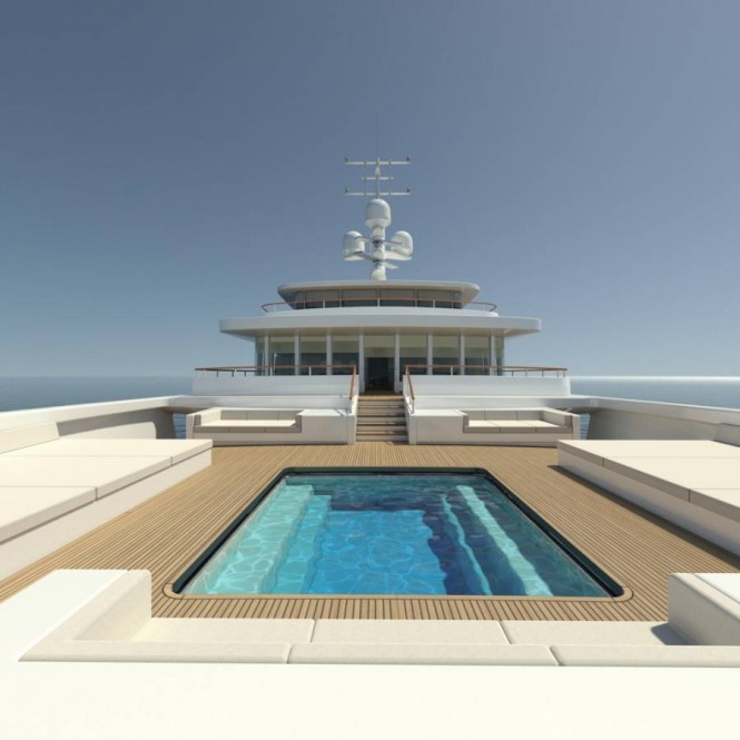 55m luxury motor yacht Light 180 by Bilgin Yachts and Nauta Design