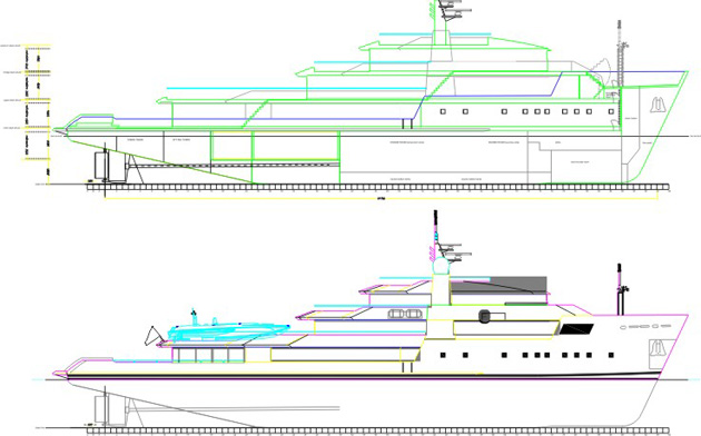 60m megayacht Sea Warrior