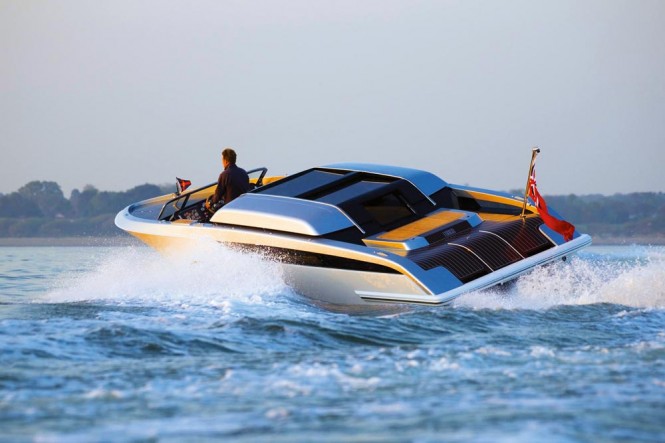 9m Limousine yacht tender for megayacht Tango