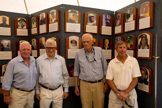 America’s Cup Hall of Fame New Members: Bertelli, Wright and Lambert © ACEA 2012/ Photo Gilles Martin