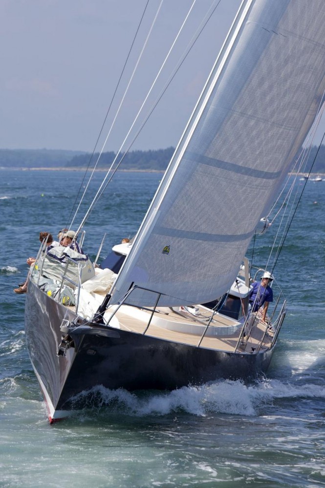 Isobel superyacht - front view