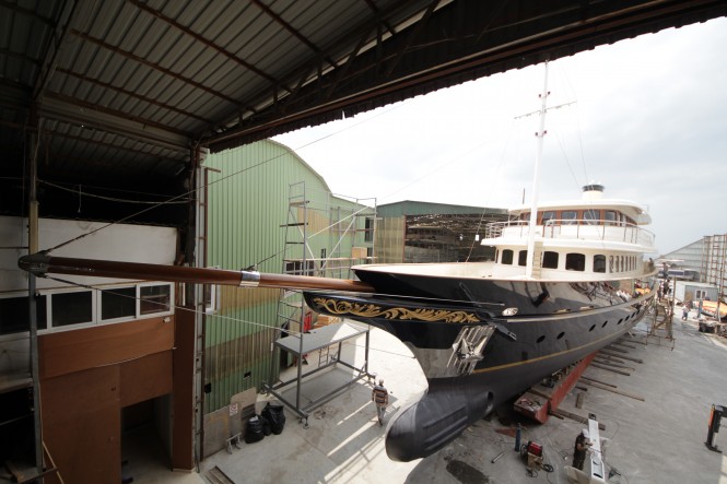 Luxury yacht Bilgin Classic 160