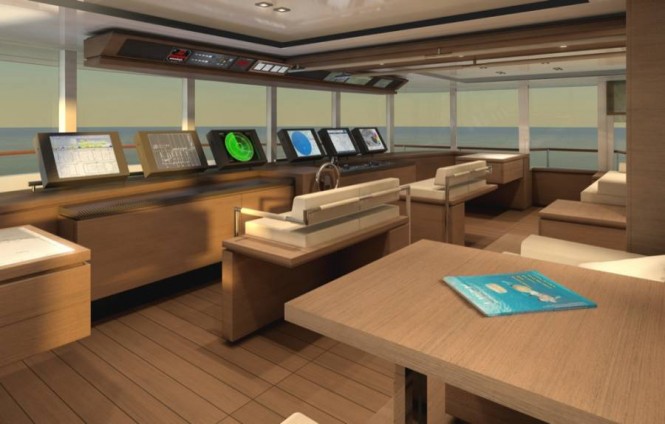 Luxury yacht Light 180 by Bilgin Yachts and Nauta Design