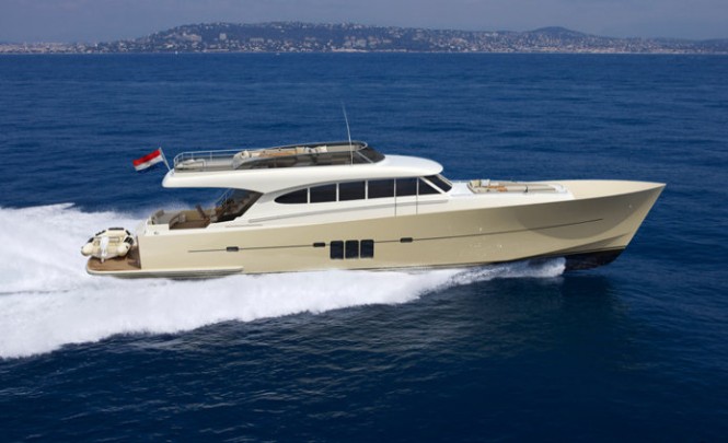 Mulder designed 22.2m fast motor yacht P1026