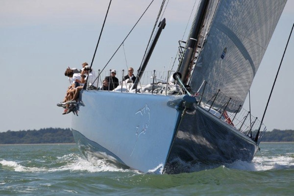 Newly refitted ICAP Leopard superyacht - front view