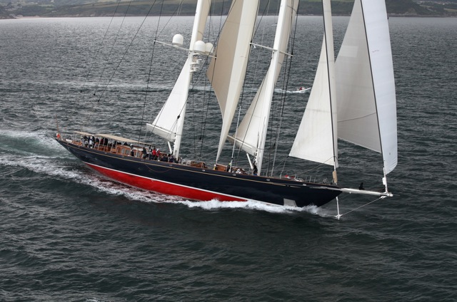 Pendennis Cup 2012 Day 2 Megayacht Athos