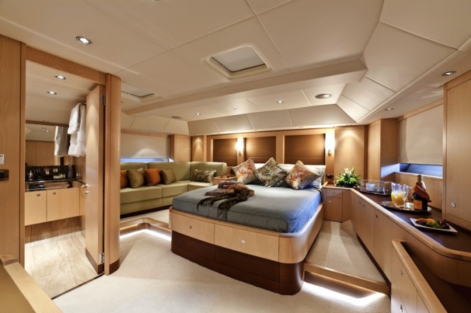 Sailing Yacht ALCANARA - Interior by Rhoades Young - Image courtesy of Dubois
