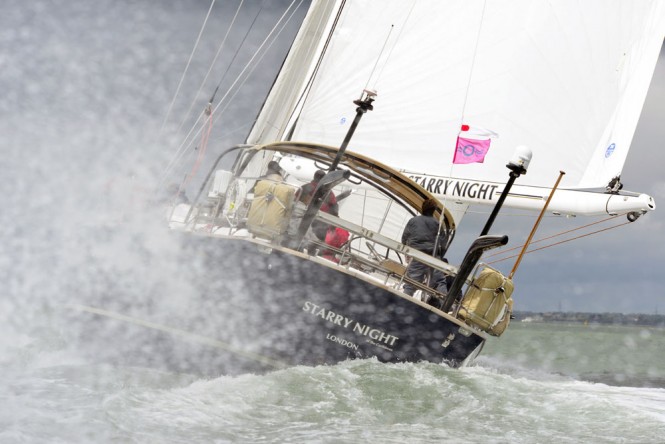Starry Night superyacht - rear view