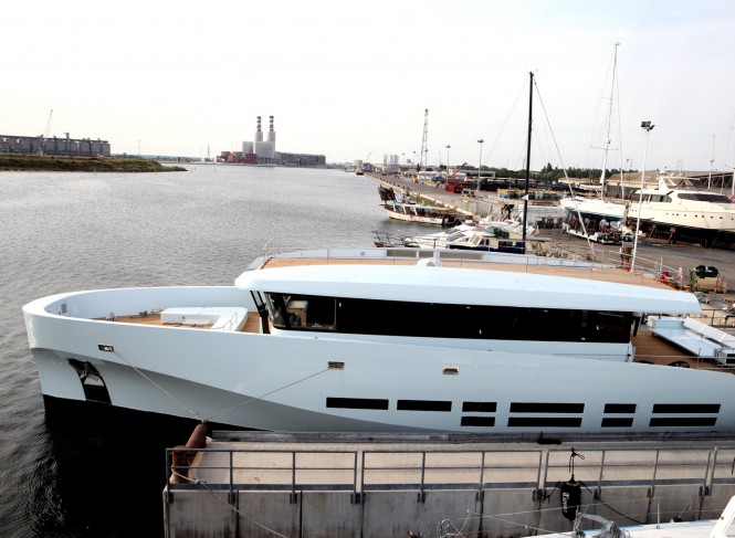 The first WallyAce superyacht Kanga by Wally Yachts