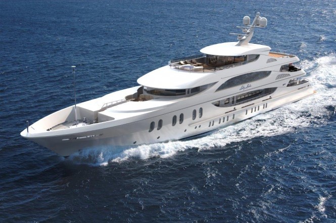 Trinity Yachts Luxury Yacht LADY LINDA Running