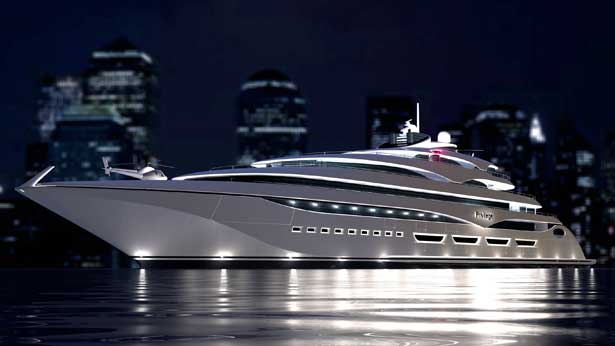 127m megayacht Privilege One by Privilege Yard and Laraki Yacht Design