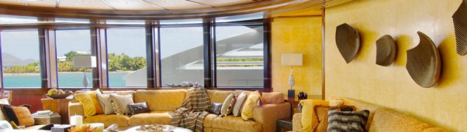 68m luxury yacht Kismet - Interior