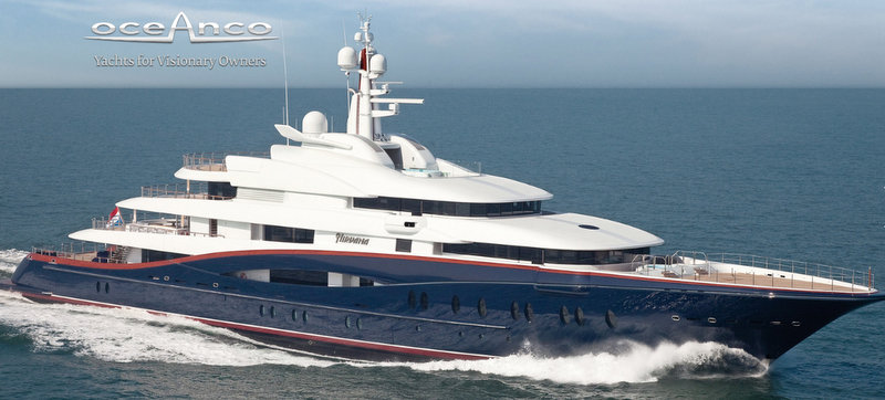 88,5m motor yacht Nirvana (project Y707) by Oceanco