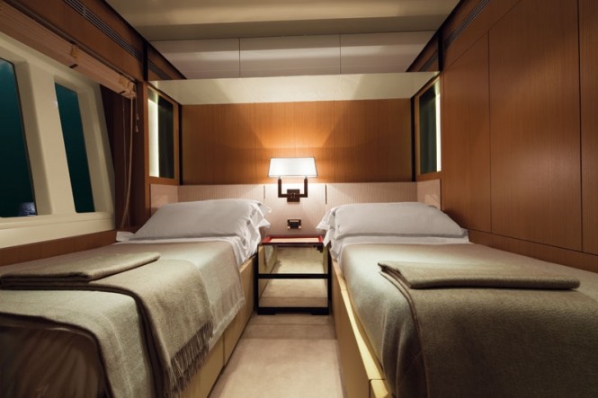 Azimut 88 superyacht - Twin Cabin