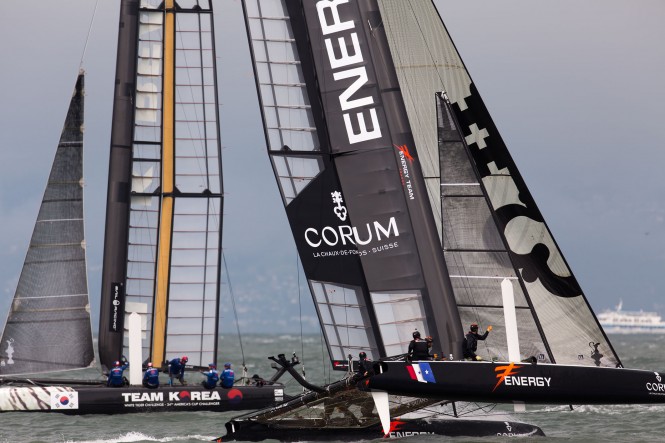 America's Cup World Series  San Francisco 2012 Event One, Open Training day 2