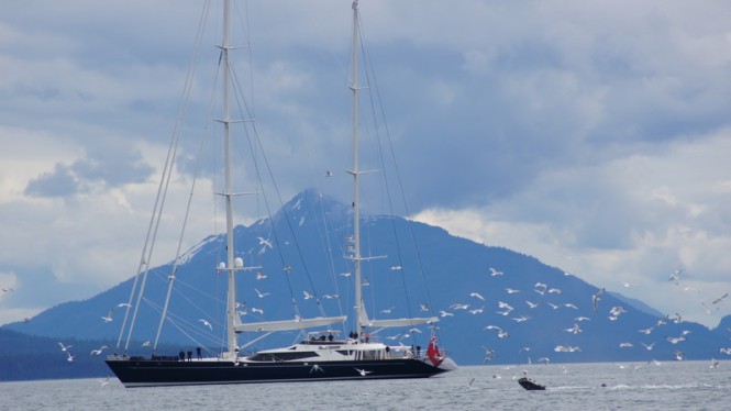 Drumbeat superyacht by Alloy Yachts and Dubois Naval Architects