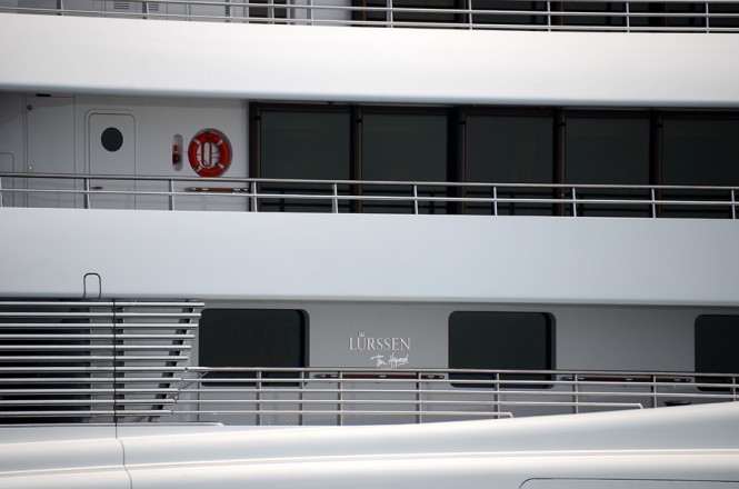 Heywood designed superyacht Topaz by Lurssen