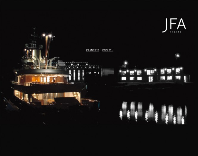 JFA Yachts - New website - Homepage