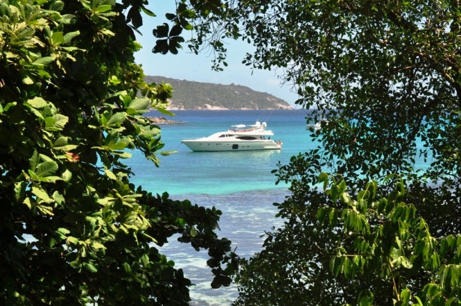 Luxury Motor Yacht Sea Stream - Available for charter in the Seychelles