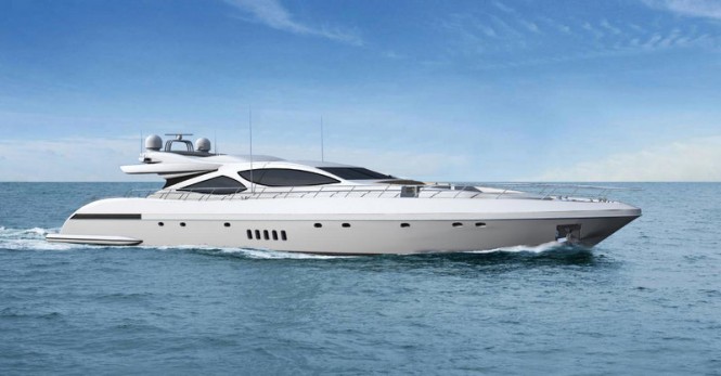 Luxury motor yacht Mangusta 110 by Overmarine Group Mangusta