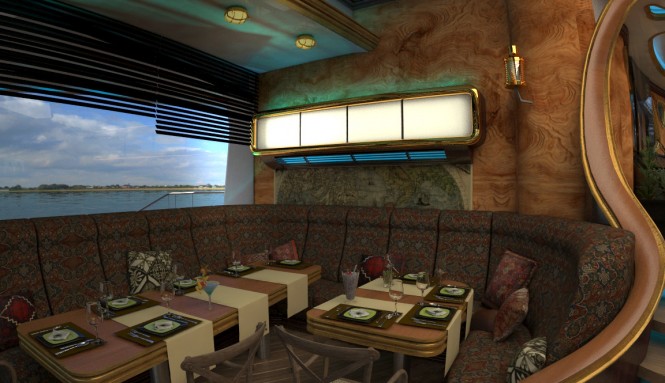 Orsos Island yacht - Dining