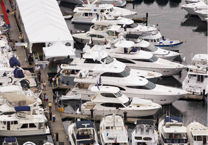 South Lake Union Boats Afloat Show