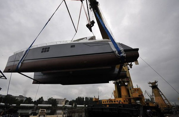 The launch of the 70 Sunreef Power yacht SKYLARK by Sunreef Yachts