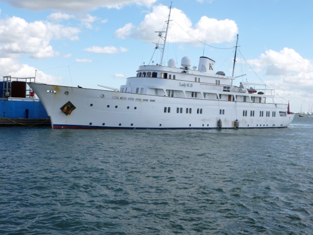 62m megayacht Lady K II to be refitted by Solent Refit