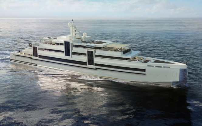 75m Gentleman Commuter motor yacht CUBE by Newcruise