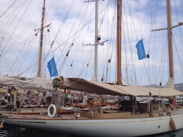 A busy Vieux Port on the eve of the Régates Royales 