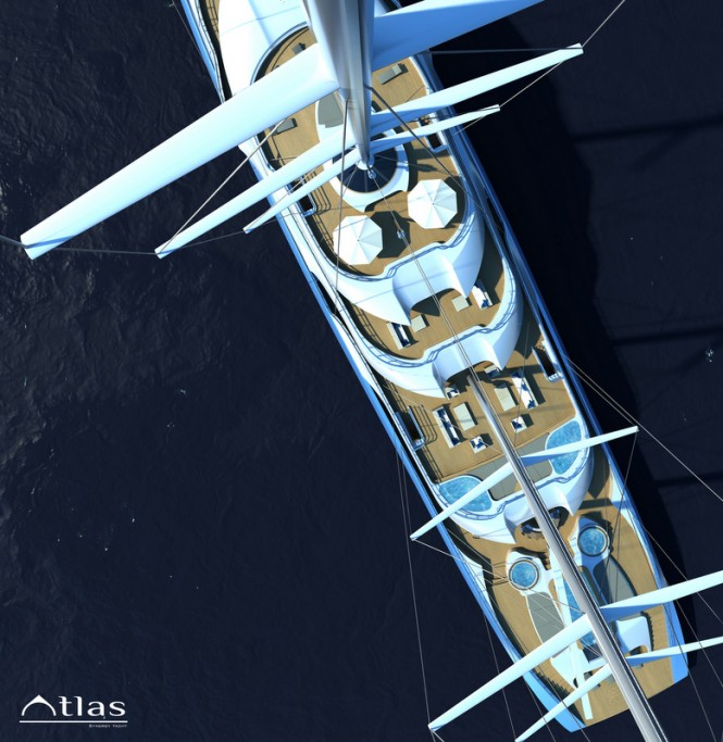 Atlas superyacht - Decks