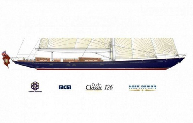 Claasen Shipyards to build new Hoek 126 ft Classic Sloop.