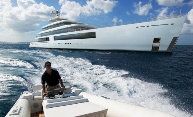 Equilibrium superyacht concept