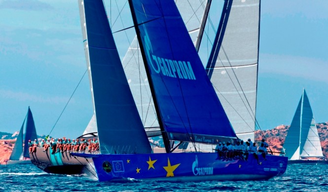 Sailing Yacht Esimit Europa 2 - Maxi Yacht Rolex Cup 2012