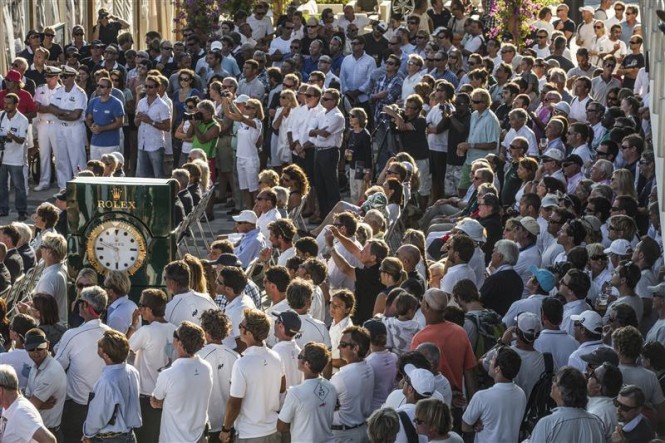 Final prizegiving at the Yacht Club Costa Smeralda on Piazza Azzurra - Photo Carlo Borlenghi