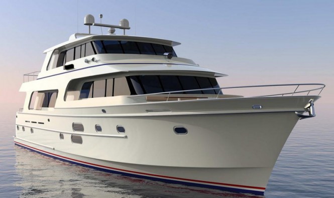 Hampton superyacht Endurance 870