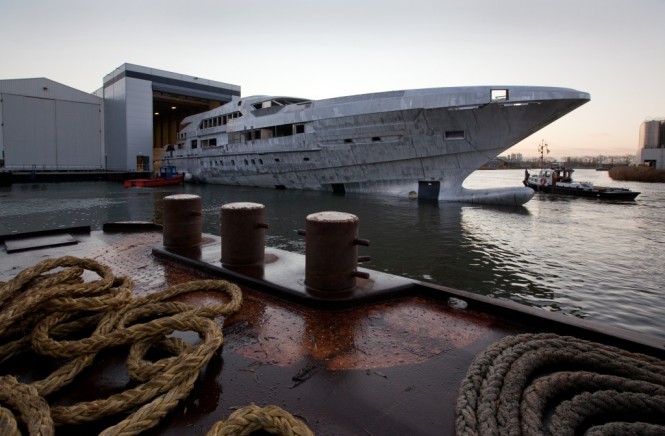 Heesen Yachts - FDHF motor yacht project Omnia - Photo credit Justin Ratcliffe